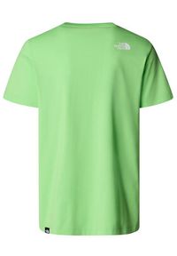 The North Face T-Shirt SS Simple Dome NF0A87NG Zielony Regular Fit. Kolor: zielony. Materiał: bawełna