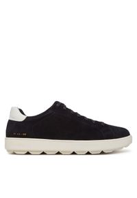 Geox Sneakersy U Spherica Ecub-1 U45GPC 00022 C4002 Granatowy. Kolor: niebieski. Materiał: zamsz, skóra