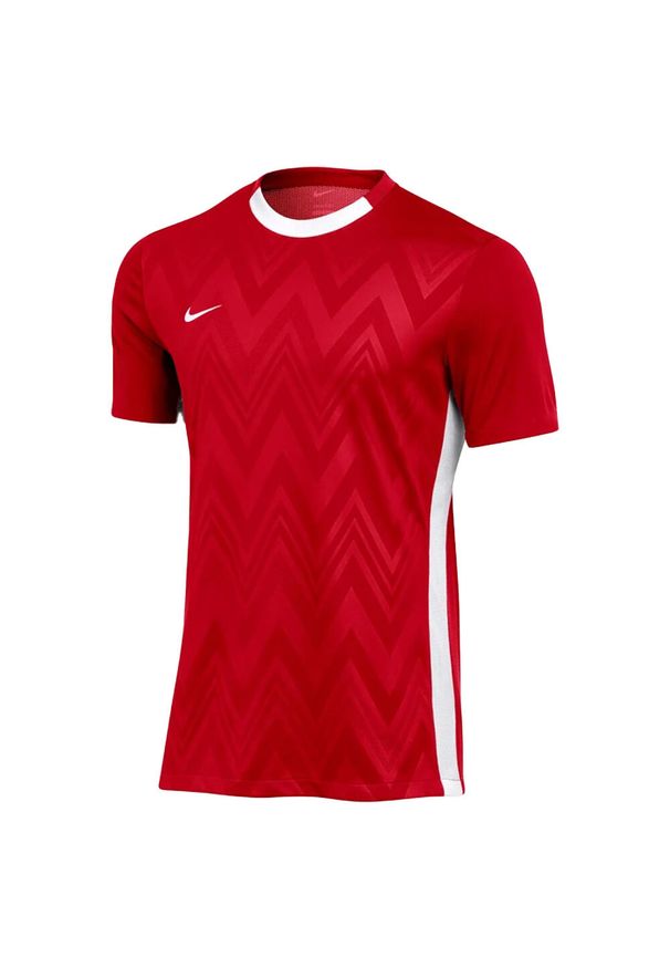 Nike - Męska Koszulka Challenge V DriFIT. Kolor: czerwony. Sport: turystyka piesza