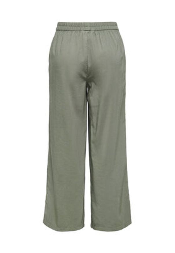 only - ONLY Spodnie materiałowe Aris 15337956 Zielony Straight Fit. Kolor: zielony. Materiał: wiskoza