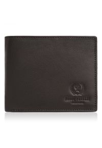 Portfel skórzany PAOLO PERUZZI T-47-BR brązowy. Kolor: brązowy. Materiał: skóra #1