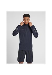 Bluza Hummel Half Zip hmlAUTHENTIC Pro. Kolor: brązowy, czarny, szary, wielokolorowy. Sezon: jesień, zima. Sport: fitness