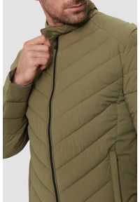 Guess - GUESS Zielona kurtka męska Biker Jacket, Rozmiar XXL. Okazja: na co dzień. Kolor: zielony. Materiał: elastan, poliamid, syntetyk. Styl: casual, elegancki #3