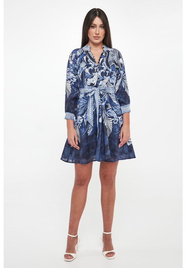 Hale bob - Sukienka mini lniana HALE BOB. Materiał: len. Długość: mini