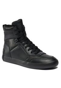 Calvin Klein Jeans Sneakersy Vulc Mid Laceup Lth In Lum YM0YM00872 Czarny. Kolor: czarny #3