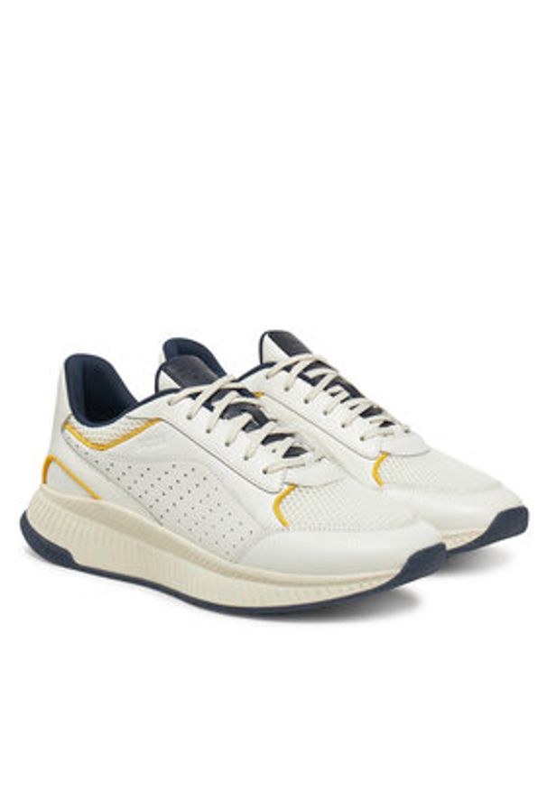 BOSS Sneakersy TTNM EVO 50536522 Biały. Kolor: biały. Materiał: skóra
