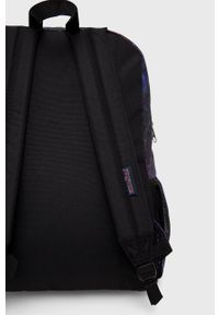 JanSport - Jansport plecak damski kolor fioletowy duży wzorzysty. Kolor: fioletowy #4
