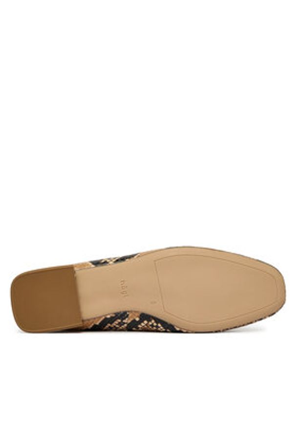 HÖGL Baleriny 1-100927 Brązowy. Kolor: brązowy. Materiał: skóra