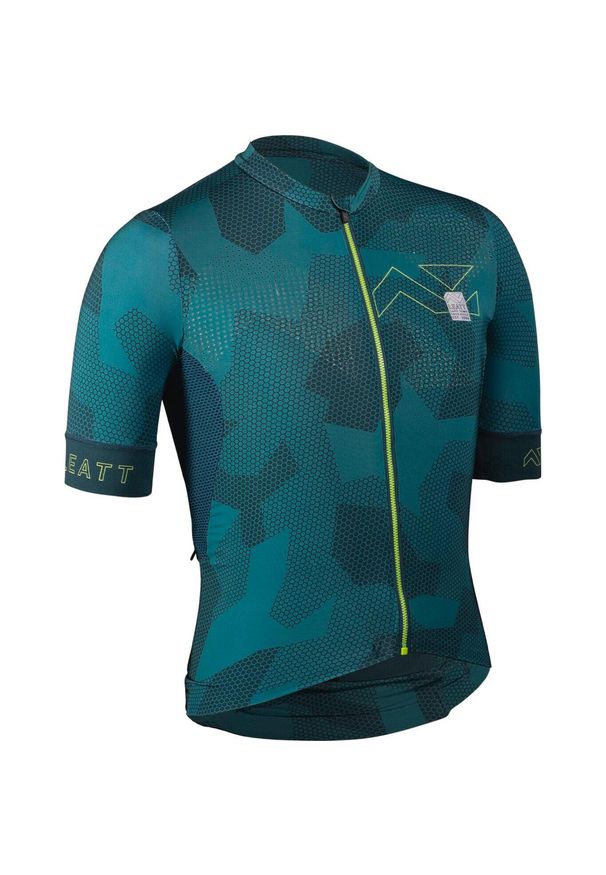 Koszulka rowerowa damska LEATT Jersey MTB Endurance 5.0 Women. Kolor: niebieski. Materiał: jersey