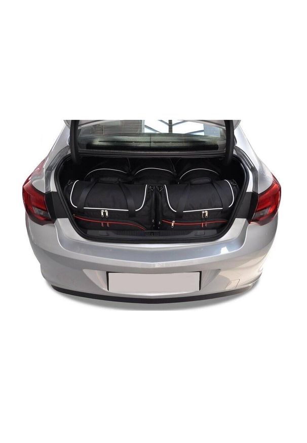 KJUST - Torby Do Bagażnika Opel Astra Limousine 2012-2015 5Szt Kjust. Kolor: czarny. Styl: sportowy