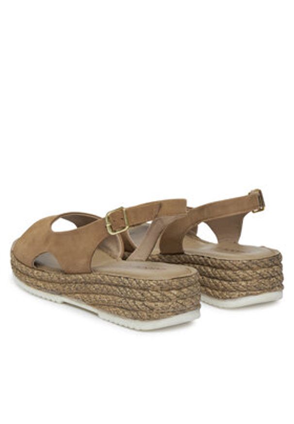 Lasocki Sandały WI16-3087-01 Beżowy. Kolor: beżowy. Materiał: zamsz, skóra