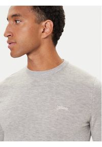 Guess Sweter M5YR26 Z0122 Szary Slim Fit. Kolor: szary. Materiał: syntetyk #5