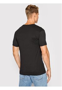 Calvin Klein Jeans T-Shirt Tee Shirt Essential J30J314544 Czarny Slim Fit. Kolor: czarny. Materiał: bawełna #5