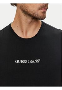 Guess Jeans T-Shirt M4YI52 K8HM0 Czarny Regular Fit. Kolor: czarny. Materiał: bawełna #3