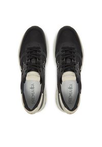 Premiata Sneakersy Mick Var 7249 Czarny. Kolor: czarny. Materiał: materiał