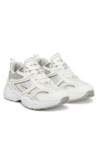 Calvin Klein Jeans Sneakersy Retro Tennis Mesh Ml YW0YW01807 Biały. Kolor: biały. Materiał: materiał