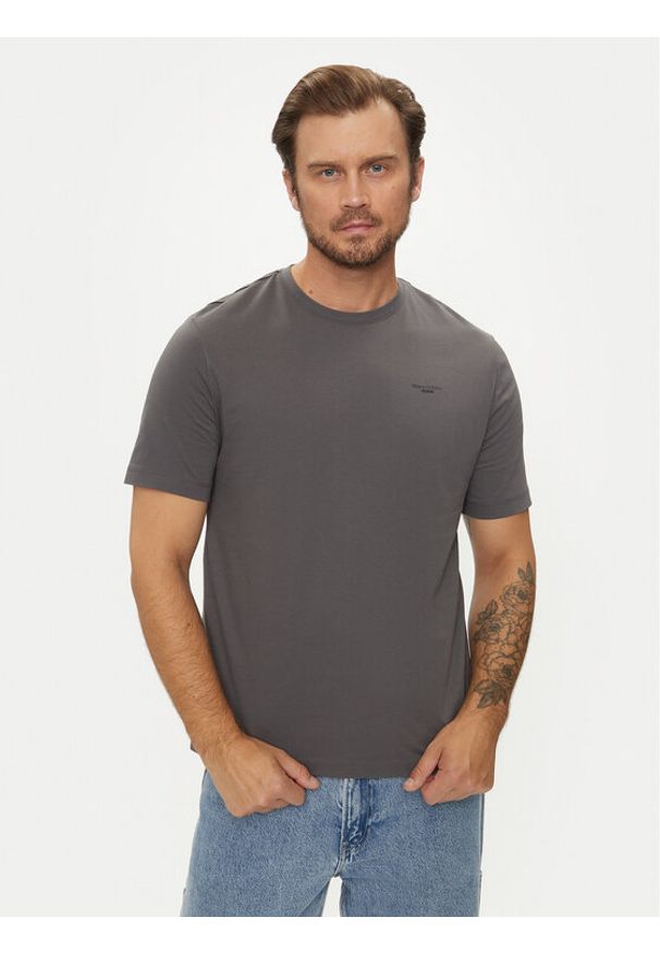 Marc O'Polo Denim T-Shirt B61 2021 51060 Szary. Typ kołnierza: polo. Kolor: szary. Materiał: bawełna