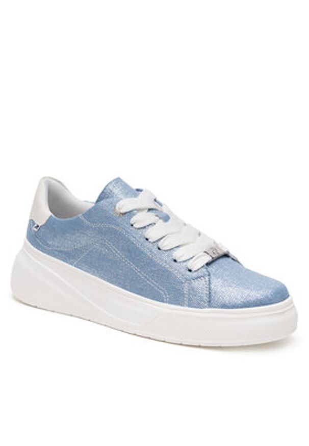 Rieker Revolution Lifestyle Sneakersy W2302-14 Niebieski. Kolor: niebieski. Materiał: materiał