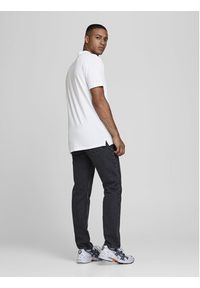 Jack & Jones - Jack&Jones Polo Basic 12136516 Biały Slim Fit. Typ kołnierza: polo. Kolor: biały. Materiał: bawełna #4