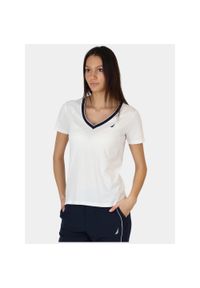 T-shirt damski Nautica Mae. Kolor: biały