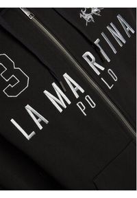 La Martina Bluza YMF305 FP568 Czarny Regular Fit. Kolor: czarny. Materiał: bawełna