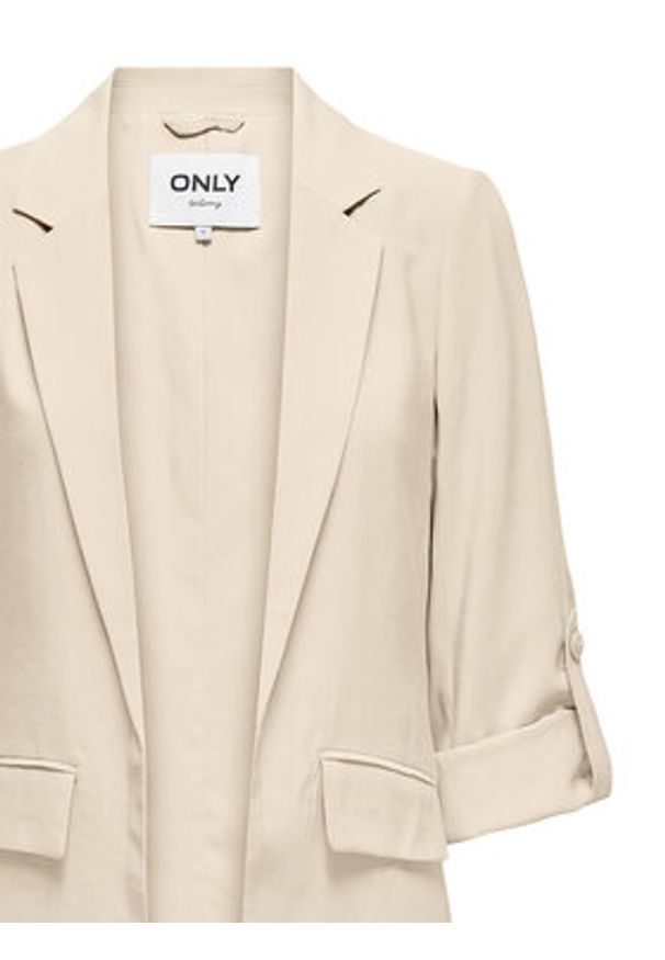 only - ONLY Marynarka Aris 15310839 Szary Loose Fit. Kolor: szary. Materiał: wiskoza