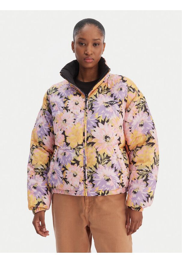 Billabong Kurtka zimowa Cozy Puffer EBJJK00140 Kolorowy Regular Fit. Materiał: syntetyk. Wzór: kolorowy. Sezon: zima