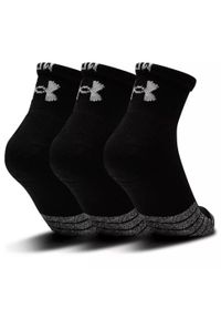 Skarpety unisex Under Armour Heatgear Quarter 3pk. Kolor: czarny