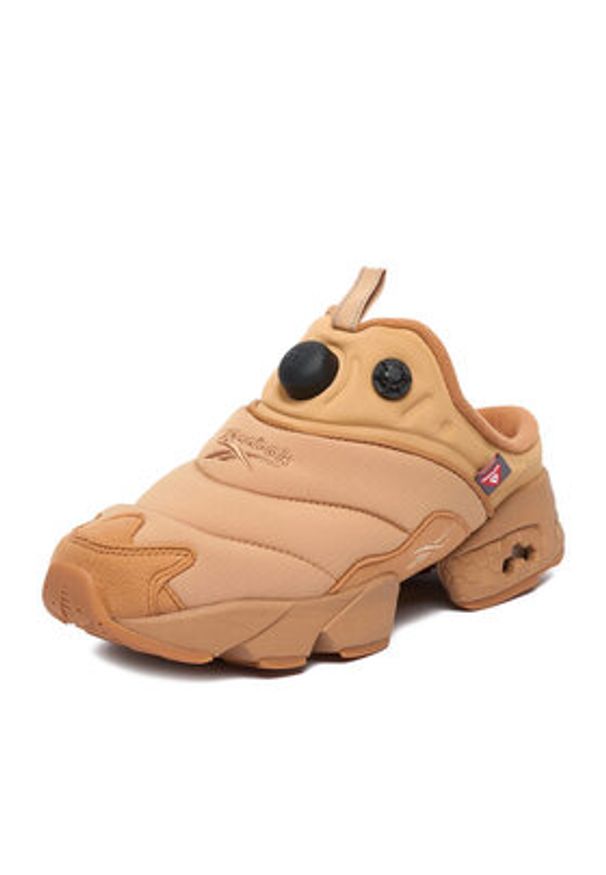 Reebok Klapki EO-INSTAPUMP FURY MULE 100230816 Beżowy. Kolor: beżowy. Materiał: materiał