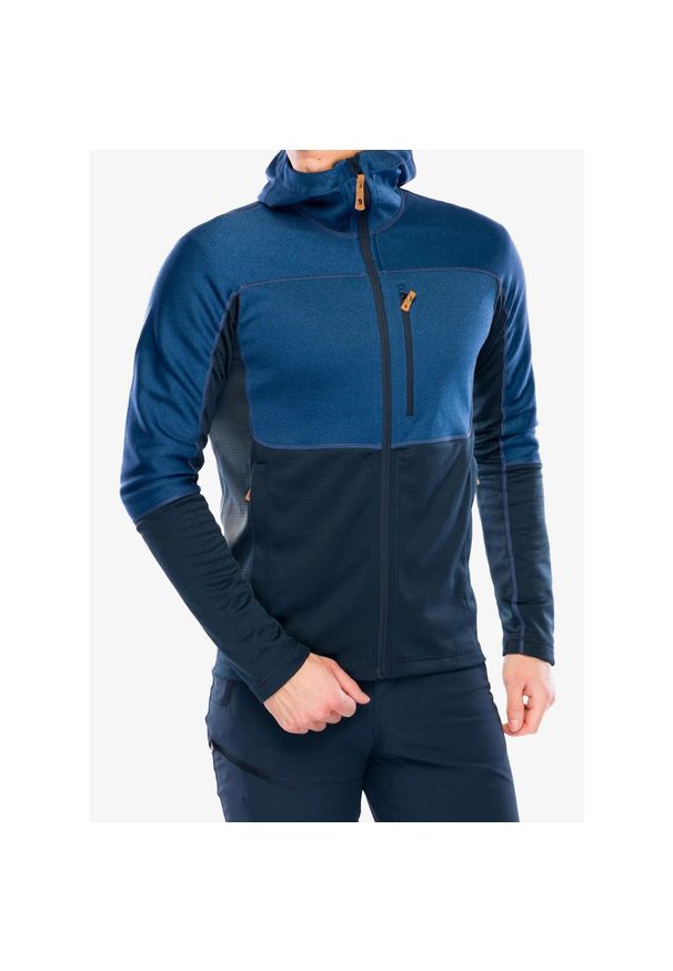 Fjällräven - Bluza trekkingowa męska Fjallraven Abisko Trail Fleece. Kolor: niebieski