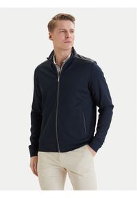 Bugatti Bluza 8750-15123E Granatowy Regular Fit. Kolor: niebieski. Materiał: bawełna #1