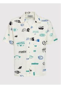 Carhartt WIP Koszula Motor City I030042 Beżowy Loose Fit. Kolor: beżowy. Materiał: bawełna #4