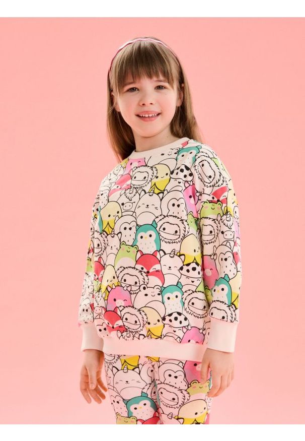 Sinsay - Bluza Squishmallows - kremowy. Kolor: kremowy