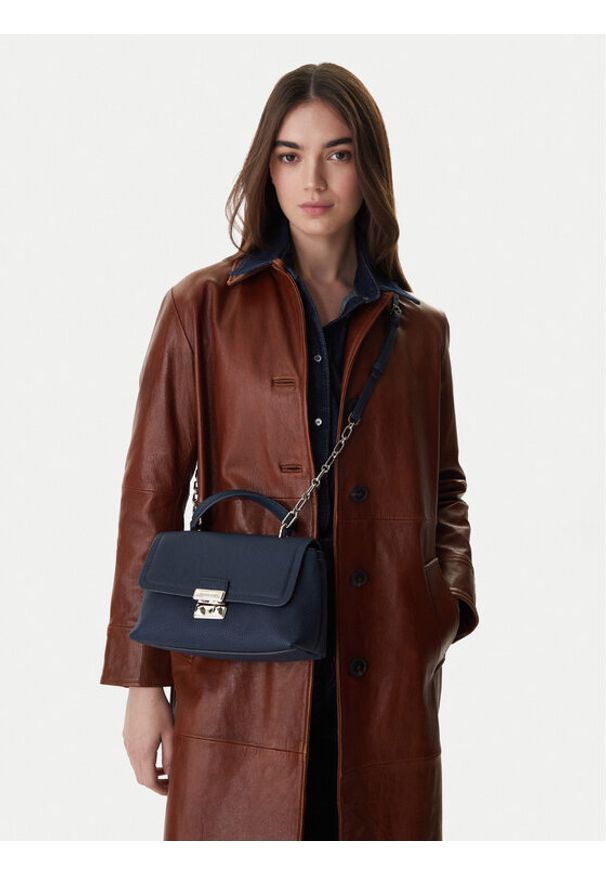 MICHAEL Michael Kors Torebka 30R6S2RS2L Granatowy. Kolor: niebieski. Materiał: skórzane