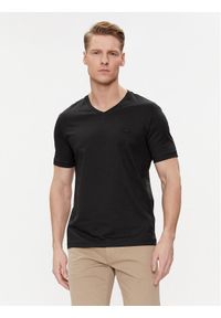 Calvin Klein T-Shirt Smooth K10K112507 Czarny Regular Fit. Kolor: czarny. Materiał: bawełna #1
