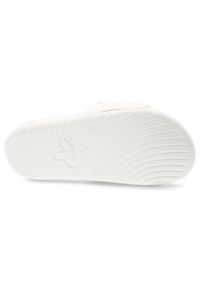 Białe Klapki Rieker Wygodne Obuwie Damskie. Kolor: biały. Sezon: lato #4