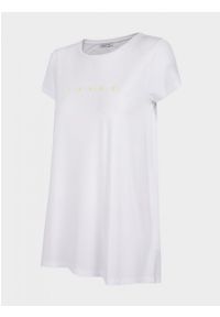 outhorn - T-shirt damski. Materiał: elastan, poliester, dzianina, wiskoza