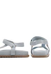 Jenny Fairy Sandały LYN KL H305-8 Błękitny. Kolor: niebieski. Materiał: materiał #7