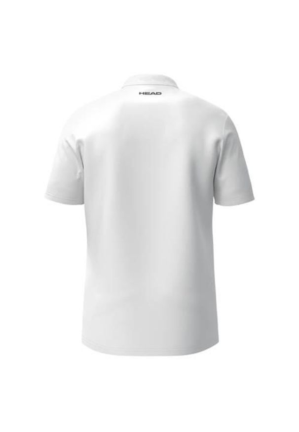 Polo Head Club 25 Tech. Typ kołnierza: polo. Kolor: biały. Sport: tenis