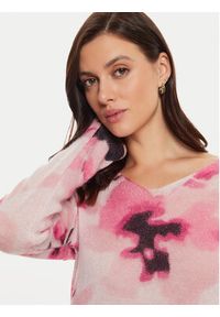 Tatuum Sweter Solo T2416.090B Różowy Regular Fit. Kolor: różowy. Materiał: syntetyk