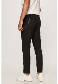 Tommy Jeans - Spodnie. Kolor: czarny. Materiał: tkanina, poliester, wiskoza. Wzór: gładki #3