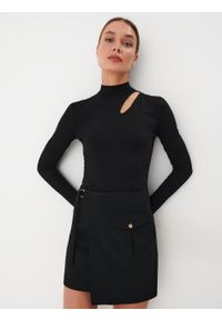 Mohito - Asymetryczna bluzka - Czarny. Kolor: czarny #2