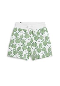 Szorty Sportowe Damskie Puma Ess+ Blossom 5'' Aop Tr. Kolor: zielony