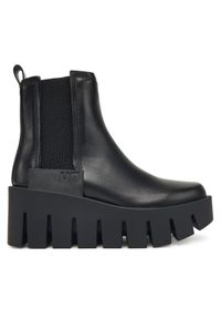 United Nude Botki Grip Chelsea Lo IV 109580116 Czarny. Kolor: czarny. Materiał: skóra