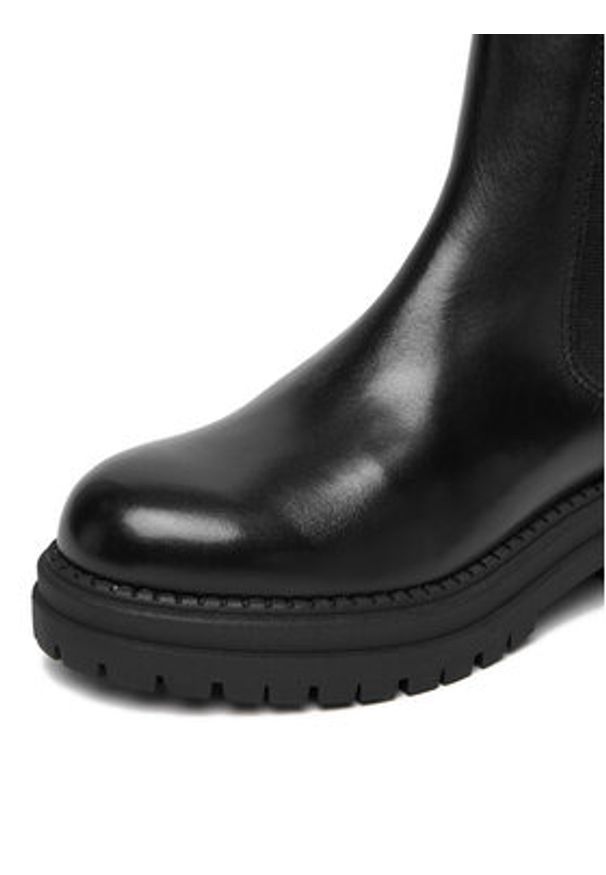 MEXX Sztyblety CEO-MX/027C-RST Czarny. Kolor: czarny. Materiał: skóra