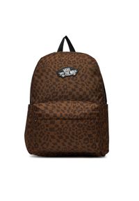Vans Plecak B Old Skool Grom VN000H567UG1 Brązowy. Kolor: brązowy. Materiał: materiał