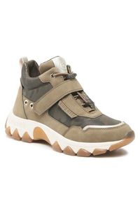 Bugatti Sneakersy 432-95233-5550-7180 Khaki. Kolor: brązowy. Materiał: materiał