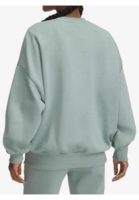 Bluza damska Under Armour UA Rival Fleece Oversized Crew. Kolor: zielony