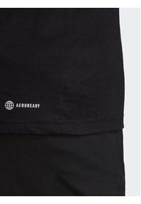 Adidas - adidas T-Shirt Feelready IB8273 Czarny Regular Fit. Kolor: czarny. Materiał: syntetyk, bawełna #2
