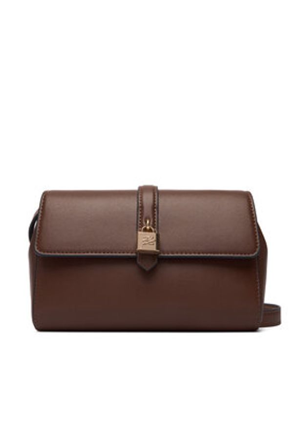 Karl Lagerfeld - KARL LAGERFELD Torebka B1W30263 Brązowy. Kolor: brązowy. Materiał: skórzane